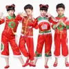 Vêtements de scène enfants année chinoise traditionnelle vêtements filles ancien Costume de danse folklorique garçons Tang Costume