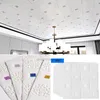 Autocollants de fenêtre auto-adhésif 3D pierre brique mur carrelage papier peint plafond TV fond maison chambre décor panneau étanche