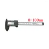 Professionellt handverktyg Ställer in 100mm/4 -tum LCD Digital elektronisk kolfiber Vernier Caliper Gauge Micrometer Cal