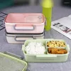 Dinnerware Sets Storage Container Portable Outdoor Student Office Thermal Insulation Bento Box Large Capacity Snack