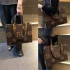 2023 FASHION ONTHEGO Sacs de créateurs de luxe pour femmes Sacs à main en cuir véritable Messenger sac à bandoulière