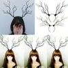 Christmas Decorations Deer Horn Headdress Antlers Fantasy Costume Fairy Fascinator Headpiece Festival