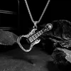 Pendentif Colliers YADA Hippie Rock Style Cool Street Bar Guitare Présente Collier Pour Hommes Femmes Bijoux Alliage Cadeaux Collier SE210096