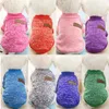 Dog Apparel Classic Winter Warm Clothes Puppy Pet Cat Jacket Coat Fashion Soft Sweater Clothing For Chihuahua Yorkie 9 Colors XS-2XL