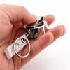 Stainless steel Retractable Pull Badge Reel Zinc Alloy metal ID Lanyard Name Tag Card Recoil Belt Key Ring Chain Clips