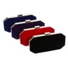 Evening Bags 2023 Velvet Bag Black Red Purple Minimalist Ladies Hand Banquet Clutch Sac Femme Corduroy Purse