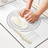 Tapis de table Cuisson Tapis de pétrissage Silicone Pat Pizza Gâteau Pâte Maker Pâtisserie Cuisine Cuisson Grill Gadgets Poêle antiadhésive