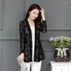 Women's Blouses Women 2023 Zomer Lange-mouwen Lace Cardigan Maat 5xl vrouwelijke tops zonbescherming dames dunne sjaal blouse shirt G71