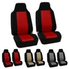 Capas de assento de carro 2pcs cobrem o conjunto completo de acessórios de treinamento de peitoril de cinto de segurança integrado com cinto de segurança