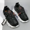 2023 Luxury Italy Casual Shoes Reflective Höjd reaktion Sneaker Black White Multi-Color Suede Leaopard Floral Tan Fluo Pink Men Women Designer Trainers 36-47 EUR