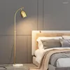 Stehlampen Nordic Wohnzimmer LED Lampe Moderne Schwarz Gold Schlafzimmer Nachttisch Sofa Einstellbare Beleuchtung