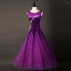 Robe de danse moderne sans manches pour scène