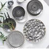 Plates 1PC Phnom Penh Geometry Tableware 6/8/10 Inch Ceramic Dinner Plate Porcelain Dessert Tray Dinnerware Cake Dish YHJ011501