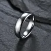 Anillos de boda DIY grabado pareja simple joyería nombre tungsteno bandas de compromiso alto pulido ajuste cómodo para mujeres hombres