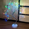 Lampes de table 36/108 LED Arbre Lumière Intérieur Multicolore Bouleau Réglable Pour La Maison Dedroom Parties Cérémonie De Mariage Décor