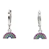 Dangle Earrings & Chandelier 2023 Summer Design Jewelry Cute Lovely Color Cz Paved Watermelon Drop Charm Earring Gold Silver1