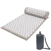 Pillow Acupressure Mat For Back Foot Needle Acupuncture Pad Set Yoga Massage Kuznetsov Applicator Spike Massager