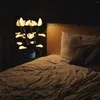 Masa lambaları 45 LEDS Gece Işık Bonsai Ağacı Yatak Odası Dekoratif Işıklar Ev Partisi Düğün Kapalı Dekorasyon Led