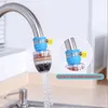 Kökskranar 5-lagers renare kranfilter vattenbesparande kran bubbler aktiverad kolfiltrering duschhuvud munstycke rengöringsfilter