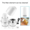 Bath Accessory Set Household Kitchen Reusable Ceramic Faucet Filter Mini Drinking Water Purifier