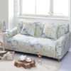 Krzesło Pokrywa jasnobrązowa sofa kwiatowa sofa rozciągająca elastyczna all inclusive odporna na kanapę salon kubrowy protetator