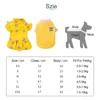 Chien vêtements Couples robe hiver animal chat vêtements jaune avec peluche chaud chiot pull pull manteau tenue animaux Costumes