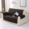 Stol täcker europeisk klassisk stil TPU PET SOFA CUSHION Vattentät icke-halktäcke hund fast färgnät handduk