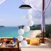 Pendant Lamps LED Wind Solar Lights For Garden Decor Color Changing Chime Outdoor Christmas Windbell Light Powered Dropship