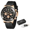 Armbandsur FashionRelogio Masculino Watch Men Lige Top Brand Sport Watches Mens Waterproof Quartz Clock Man Casual Military Wristwatch