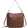 Borse da sera Moda per donna Designer Casual Tote Pu Leather Solid Sofe Shoulder Borse grandi Lady Female Crossbody