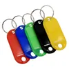 Haute Qualité 10 Couleur lanière pour clés Carte Badge Porte-clés chaîne Organisateur Bagages ID Étiquette anneaux Nom Cartes