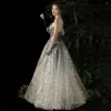 Etniska kläder Sexig stropplös kvällsfestklänning Elegant A-Line Bankett Dreamy Bridesmaid Temperament Hostess Plus Size 3XL