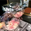 Christmas Decorations 10pcs Clear Ball Tree Transparent Open Plastic Bauble Ornament Gift Present Box Decoration