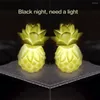 Lampes de table Ananas Led Lampe Creative Night Lights Doux Silicone Jouet Cadeau Lumière Haute Puissance Lumineux Bureau Décor Spécial