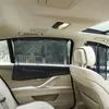 Car Sunshade 2Pcs Breathable Interior Side Window Curtain Universal Mesh Cloth UV Protection With Suction Cups 52 X 80 Cm