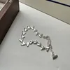 Hearts Parts Chain Bracelets 925 Sterling Silver 16 17 18 19 cm Links Gothic Punk Vintage Handmade Chains Bracelet Jewelry Accessories Gifts For Women