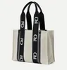 Nya Luxurys Designers Totes Woody Beach Shopping Bag Womens Shoulder Bag Duffel Mens Wallet Canvas Stora Lady Bags Pochette Linen 224y