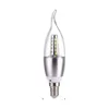 10pcs/LOT LED Candle E14 E27 5W 7W 9W 12W Golden Aluminium Light AC 220V Lampa chłodna ciepła biała bombillas lumure