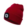 Cycling Caps Glowing Hat Fishing Cap Head Warmer Softness Supple To Touch Keep Warm Supplies Jogger Tackle Knitted Hats