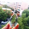 Chandelier Crystal Top Quality 380pcs 38mm Clear Color Glass Faceted Pendants For Parts DIY Curtain Free Rings