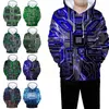 Men's Hoodies & Sweatshirts Electronic Chip 3d Printed Funny Men Women Unisex Hop Harajuku Oversized Hip Hoody Hoodie Casual Fashion Pullove