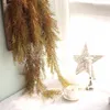 Decorative Flowers & Wreaths Fake Flower Hand Feel Pine Needles Walls Mantle Simulation Leaves Micro Landscape Outdoors Plant WallsDecorativ