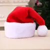 Christmas Decorations Premium Hats Thickened And Enlarged With Adult Plush Gold Ball Santa Hat