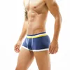 Cuecas Roupa Interior Masculina Cintura Baixa Sexy Justa Multicor Costura Estampada Confortável Roupa Interior Masculina Cueca Boxer Masculina