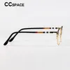 Sunglasses Frames Fashion Metal Acetate Glasses Striped Men Women Optical Computer GlassesFashion Pros22