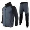 nouveau survêtement hommes veste à capuche nake tech trapstar survêtements à capuche Europe American Basketball Football Rugby deux pièces w285v