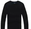 Cowl neck sweater 2023 new mile wile polo brand men's twist sweater knit cotton sweater jumper pullover sweater Small horse game size S-2XL