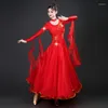 Stage Wear 2023 Est Women Ballroom Dance Dress Waltz Adult Modern Ball Costumes Tango Rumba 0913