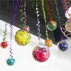 Decorações de Natal 10pcs Clear Ball Tree Transparent Open Plastic Bauble Ornament Gift Presente Decoração da caixa