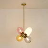 Pendant Lamps Modern Hanging Ceiling Glass Lampshade E27 Lights For Restaurant Kitchen Bedroom Table Decorate Lighting